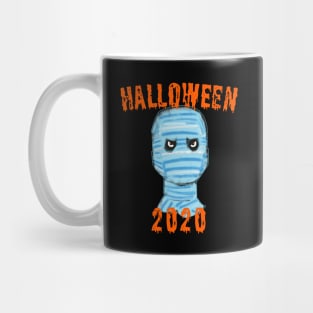 Halloween 2020 Mummy Face Mask Mug